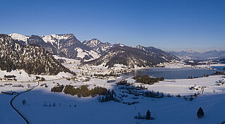 Winterlandschaft Kaiserwinkl - Walchsee, © Tourismusverband Kaiserwinkl