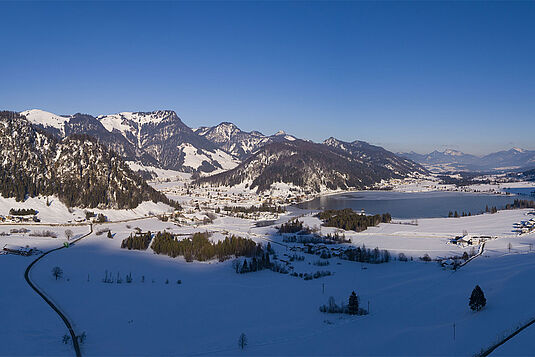 Winterlandschaft Kaiserwinkl - Walchsee, © Tourismusverband Kaiserwinkl