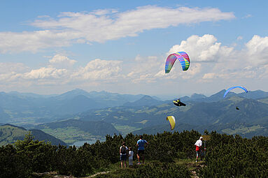 Paragleiter, (c) Bergbahnen Hochkössen