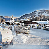 Wintercamping in Kössen