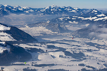 Ballooning Kaiserwinkel, © Tourismusverband Kaiserwinkl