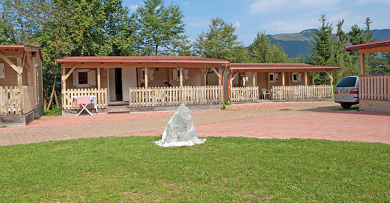 Mobilheime im Eurocamp Wilder Kaiser in Kössen Mobilheime im Eurocamp Wilder Kaiser in Kössen