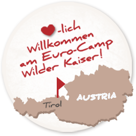 Lage Eurocamp Wilder Kaiser